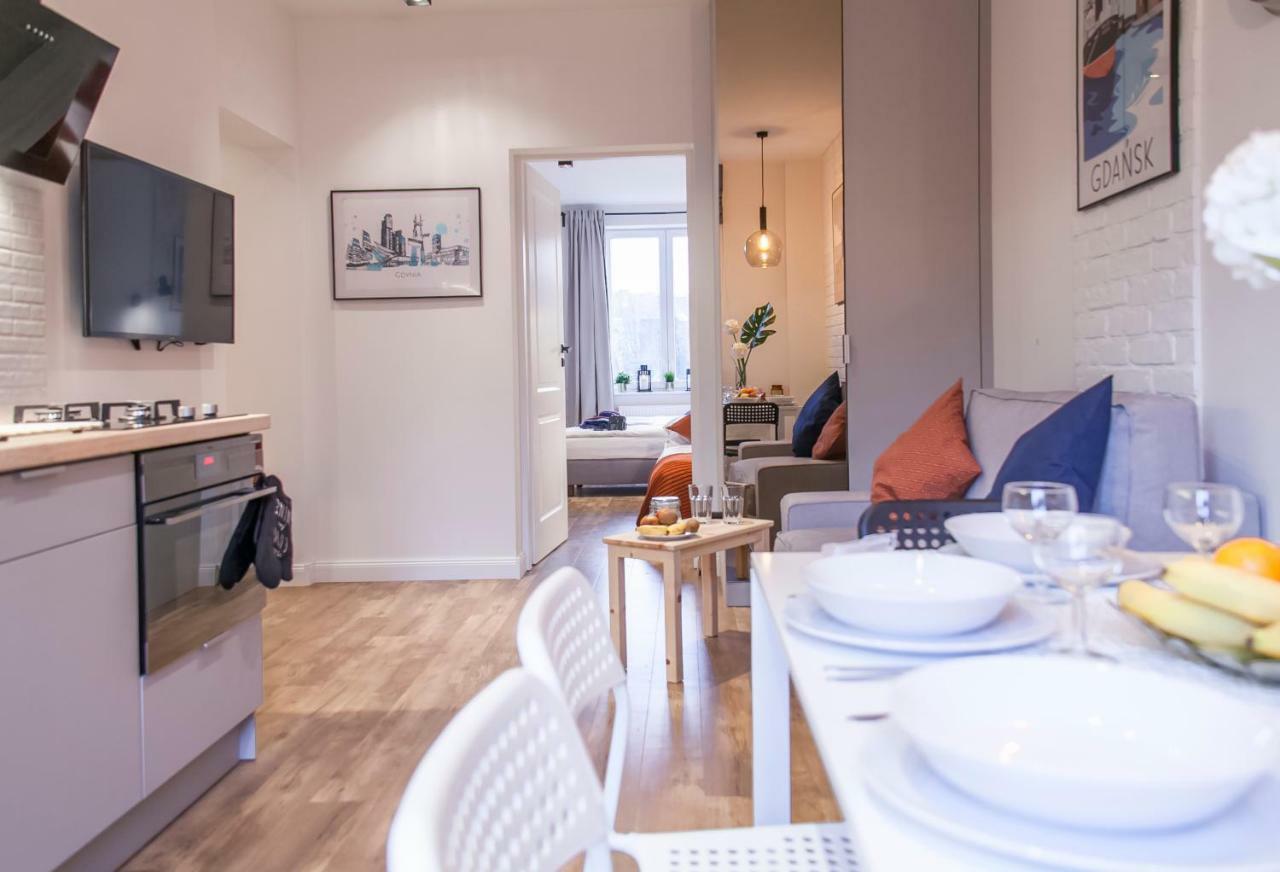 Family Luxury Comfort Old Town Apartament, 1-8, 2 Sypialnie I Salon, Parking W Cenie Gdaňsk Exteriér fotografie